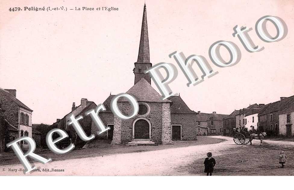 LA PLACE ET L&#039;EGLISE