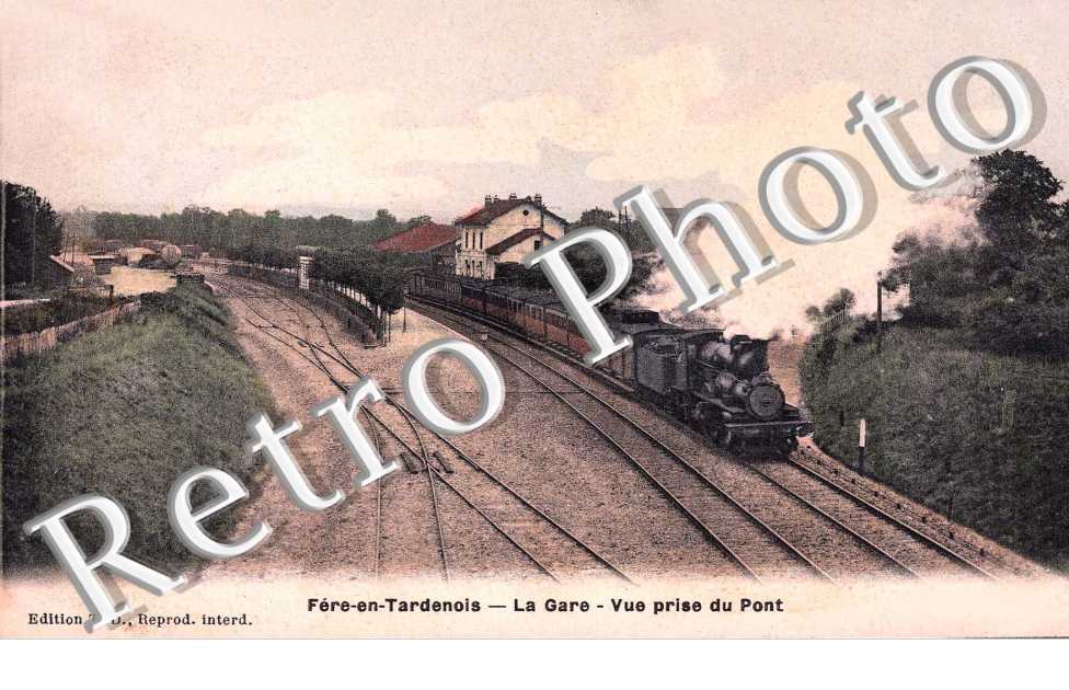 LA GARE VUE PRISE DU PONT