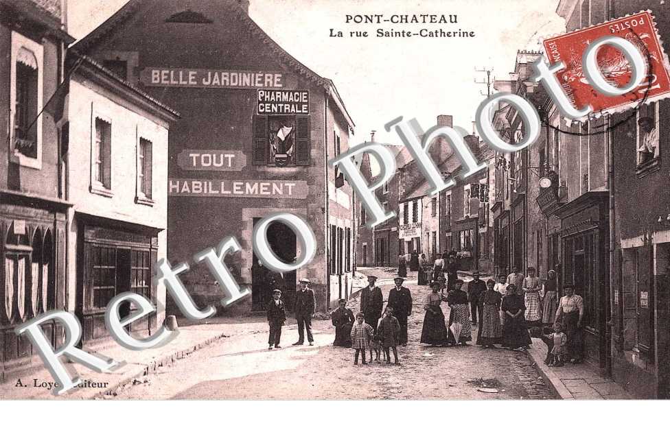 idée cadeau photo original La Rue Sainte Catherine 44 PONTCHATEAU