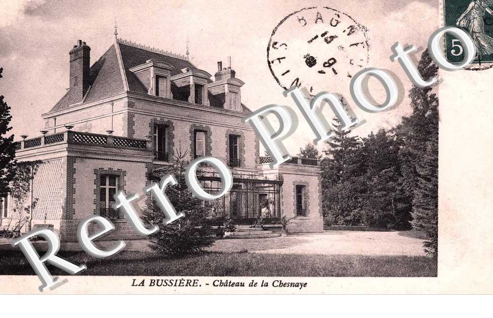 la Bussiere, chateau La Chainaie