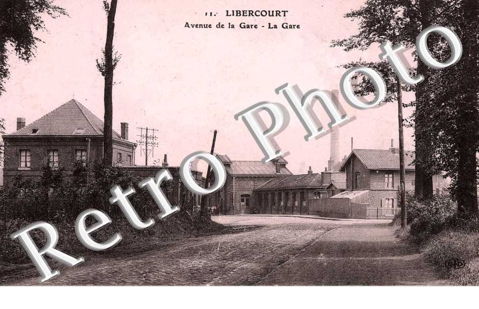 Avenue de la gare - la gare