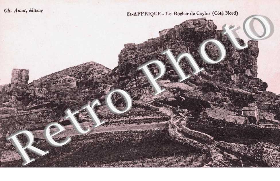 LE ROCHER DE CAYLUS (COTE NORD)