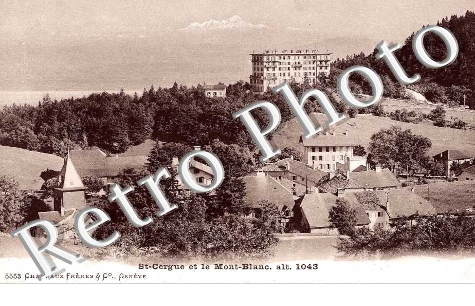 Mont-Blanc et vue generale
