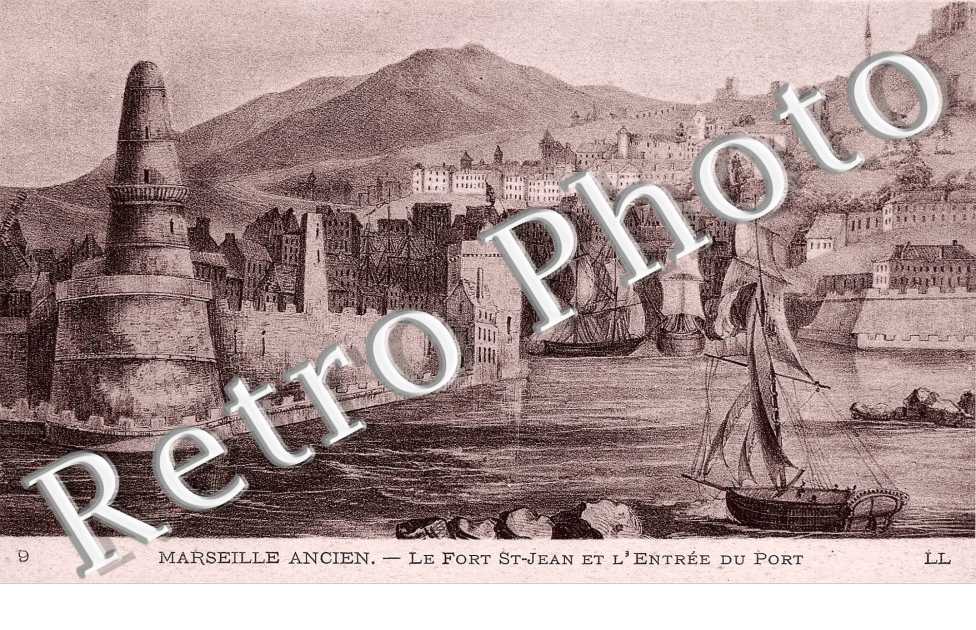Le Fort Saint Jean et l'Entree du Port