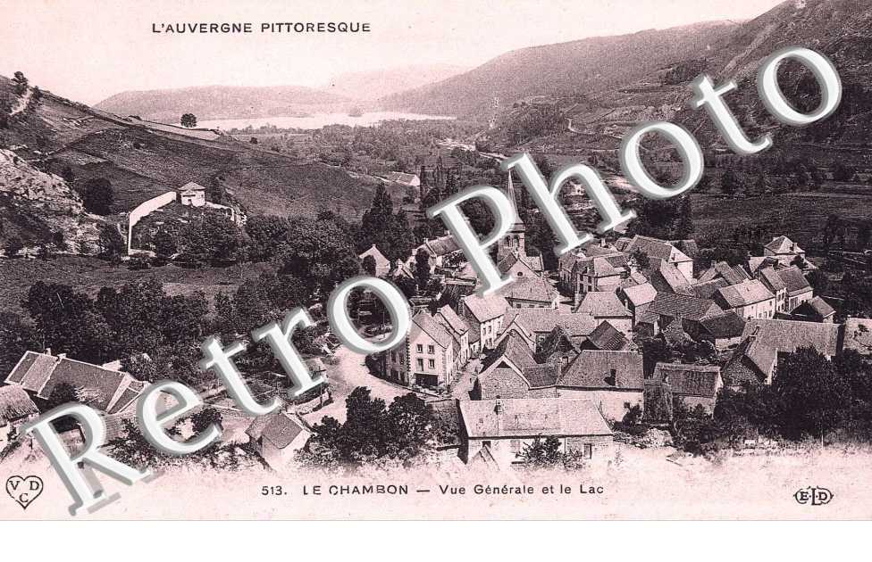 vue générale et le lac