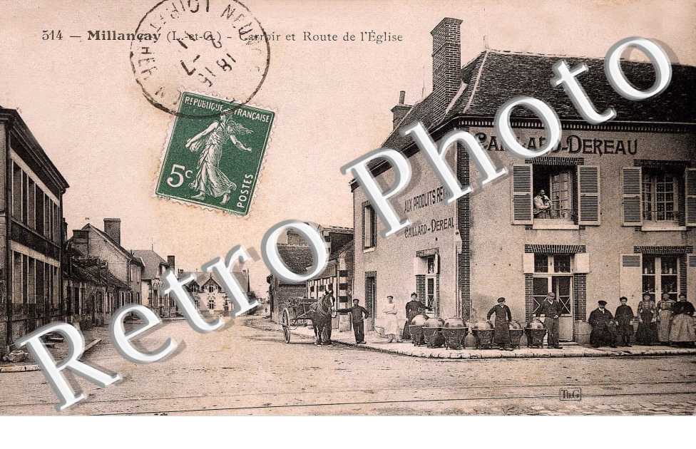 carroir et route de l&#039;eglise
