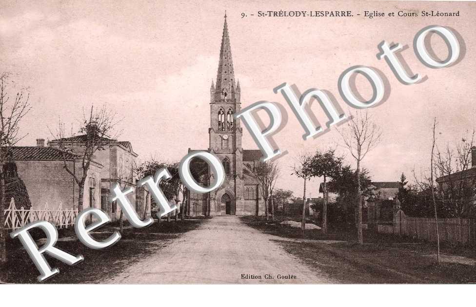 Eglise et cours St Leonard