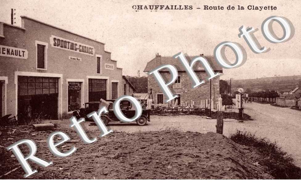 Route de la Clayette - automobile
