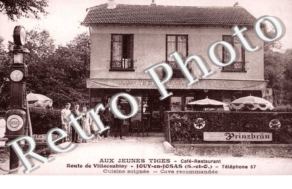 Cafe restaurant - route de Villacoublay - aux jeunes tiges