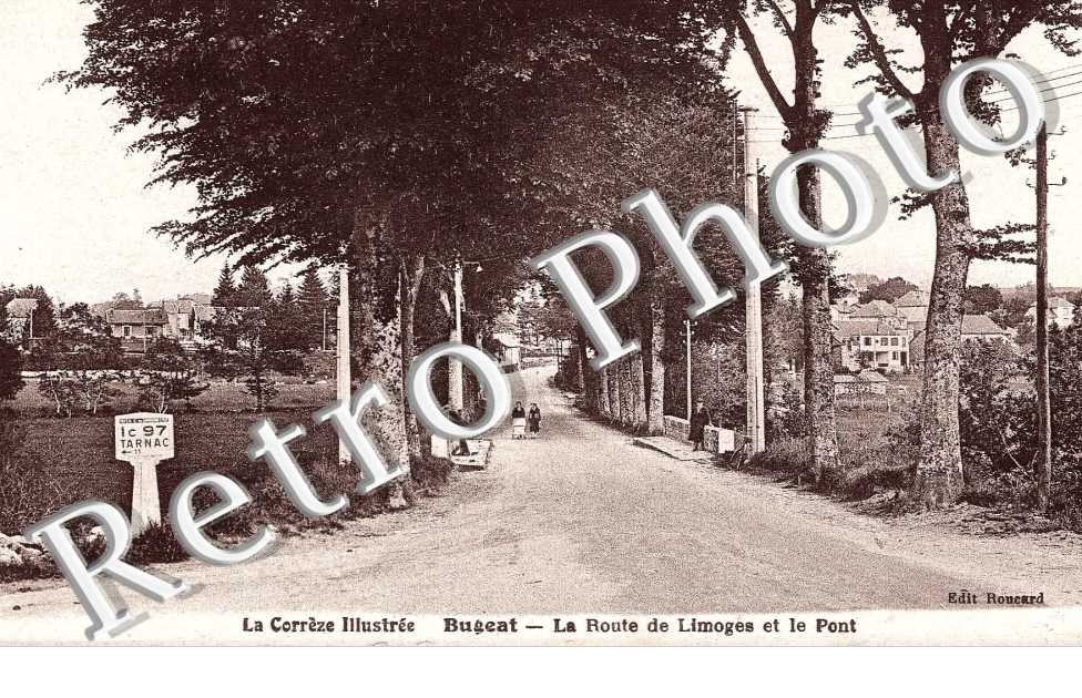 la route de Limoges et le pont