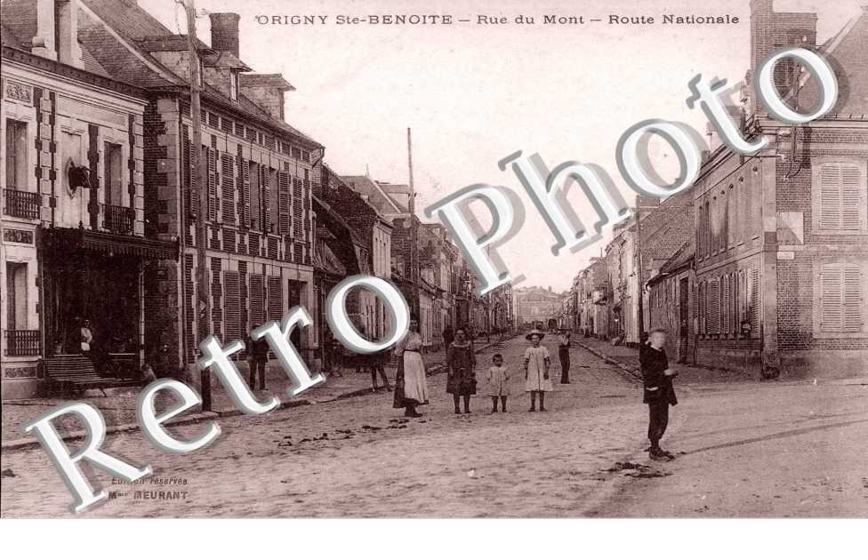 Rue du mont - Route nationale