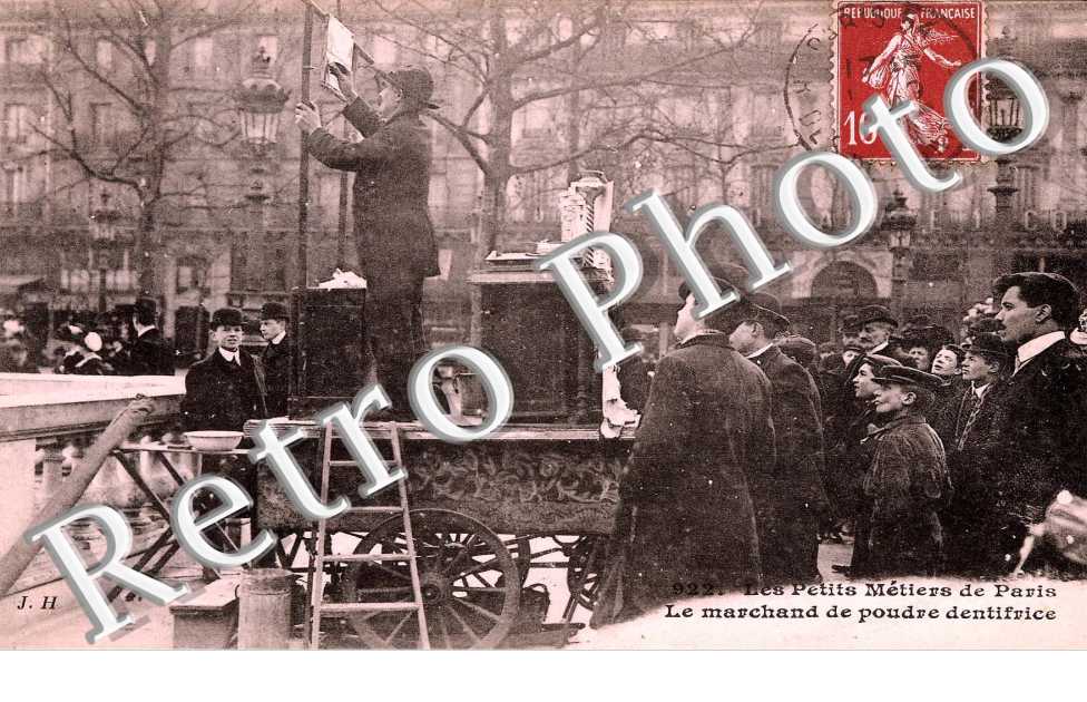 Le marchand de poudre dentifrice