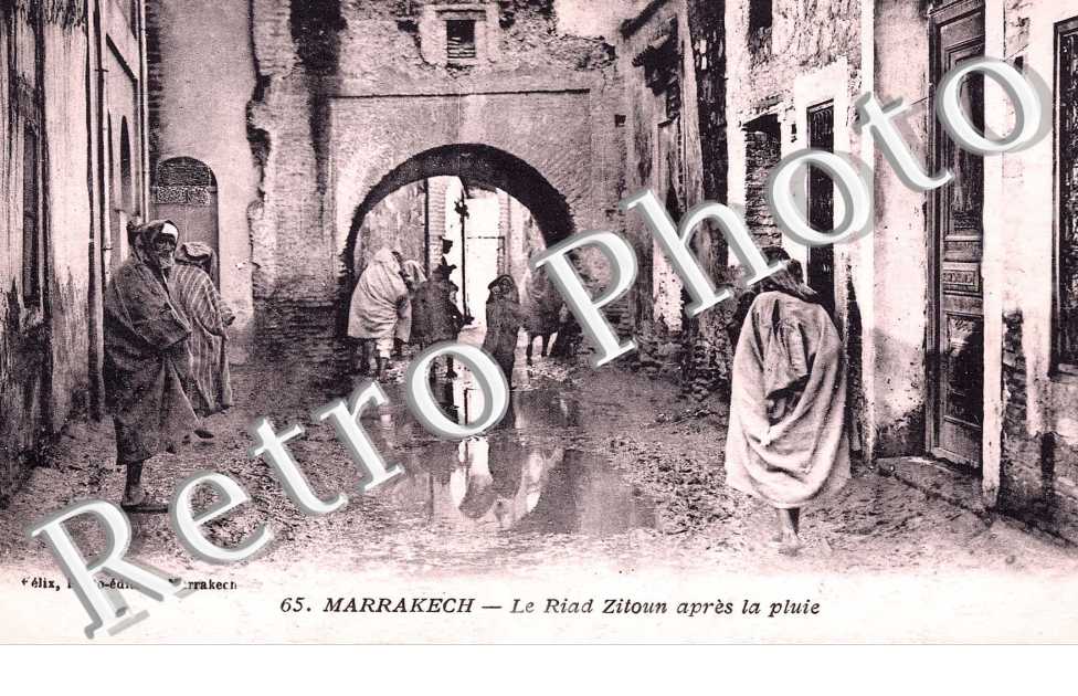 Le Riad Zitoun après la Pluie