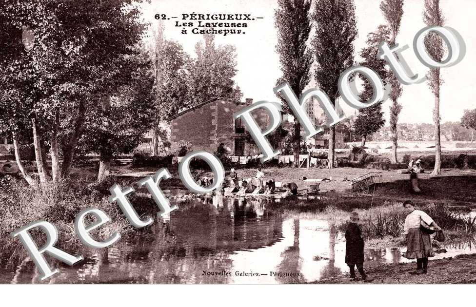 Les laveuses a Cachepur.