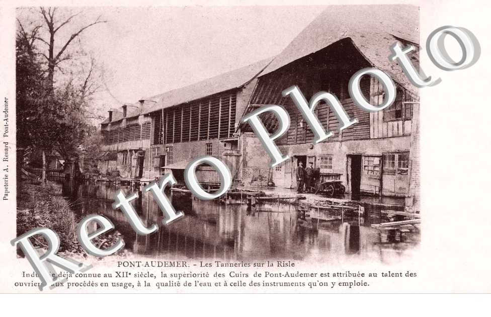 les tanneries sur la risle
