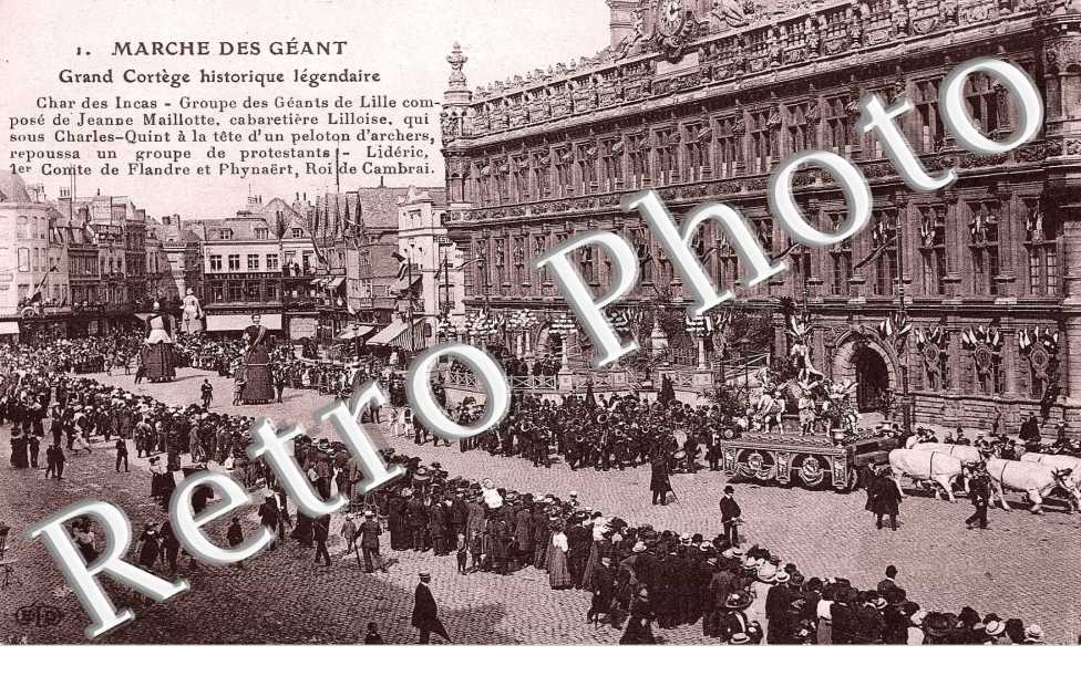 MARCHE DES GEANTS Grand Cortège Historique Légendaire
