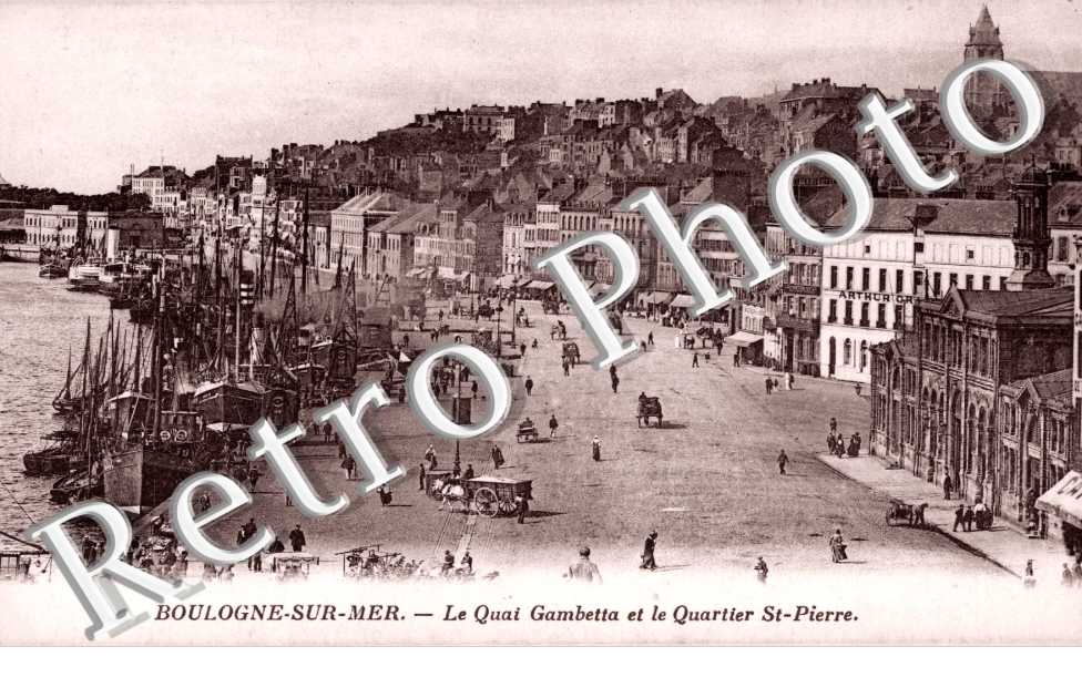 LE QUAI GAMBETTA et le quartier Saint Pierre