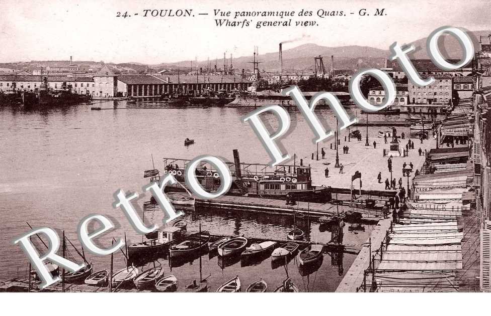 VUE PANORAMIQUE DES QUAIS