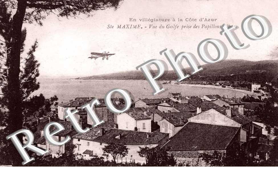 Vue du Golfe prise des Papillons Blancs