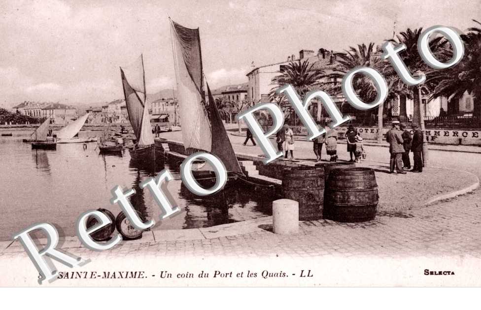 un coin du port et les quais