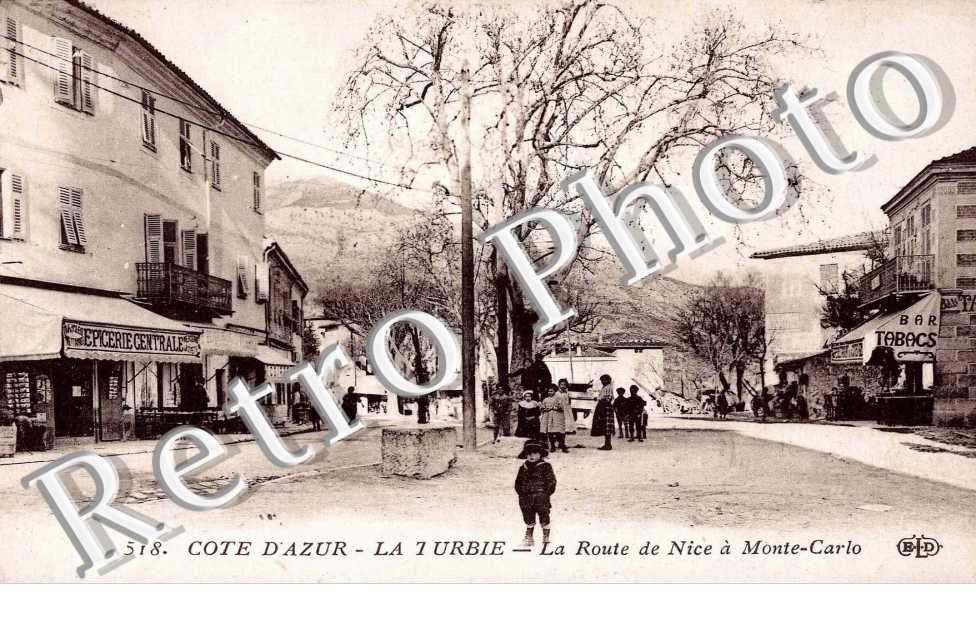 la route de Nice a Monte-Carlo