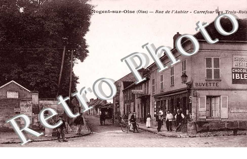 rue de l' Aubier, carrrefour des Trois-Rois