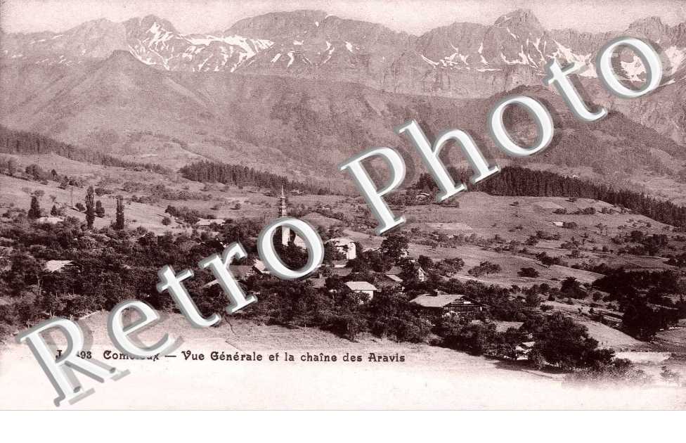 Vue generale et la chaine des Aravis