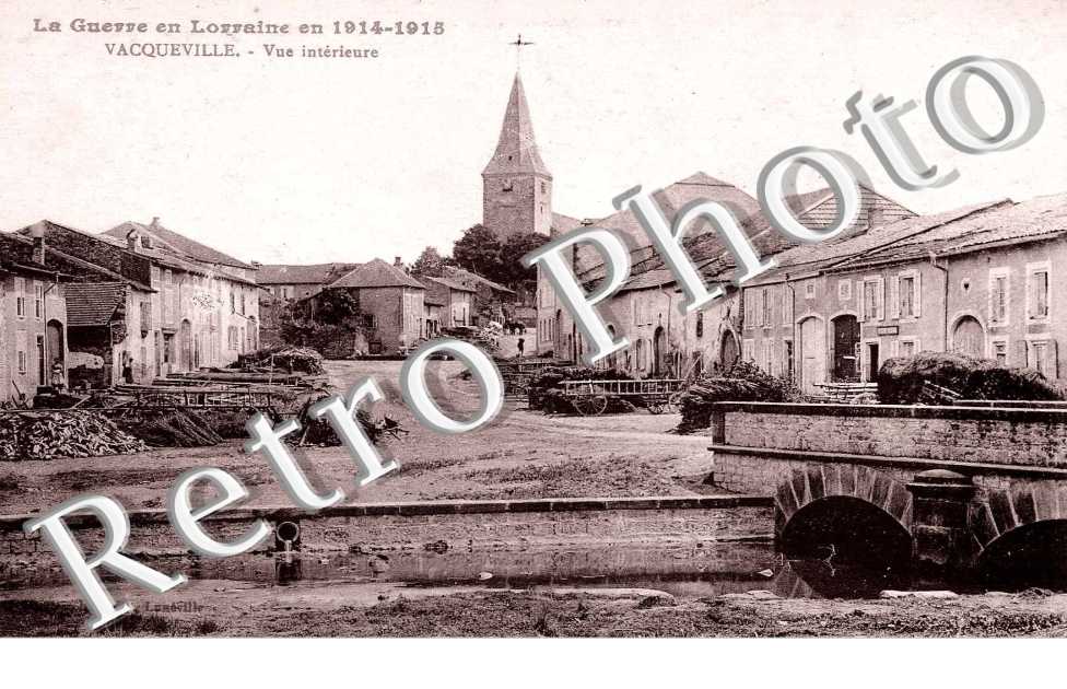 Vue interieure  - guerre en lorraine 1914-1918