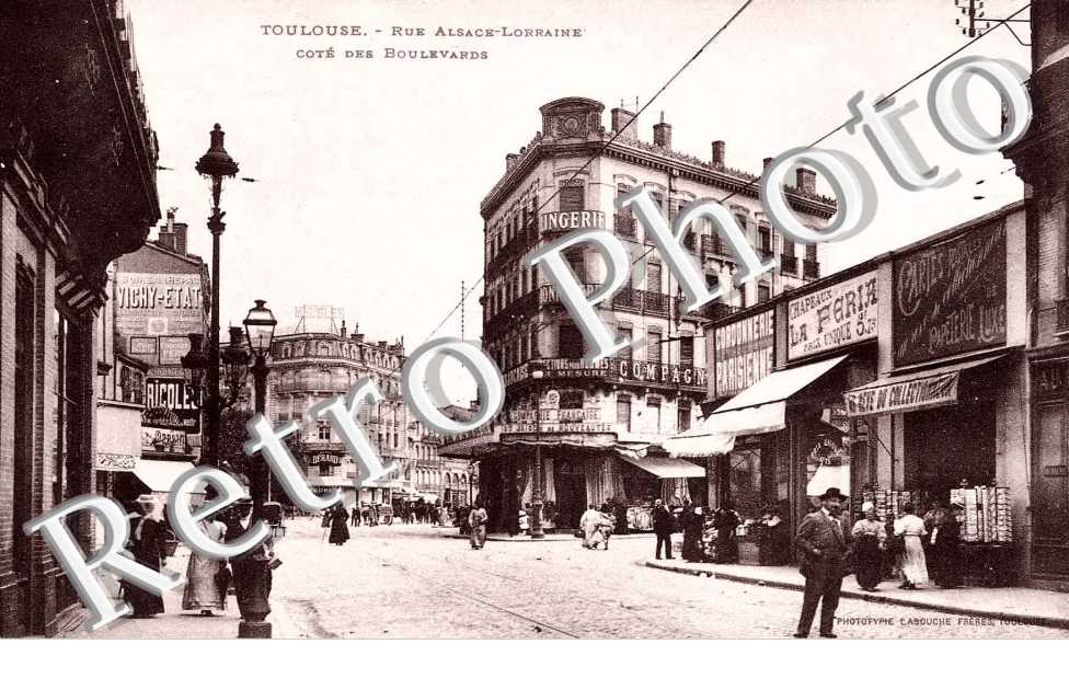 RUE ALSACE-LORRAINE COTE DES BOULEVARDS