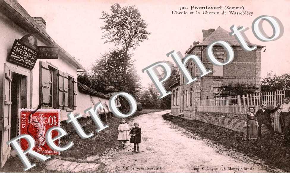 l&#039;Ecole et le Chemin de Wassebléry