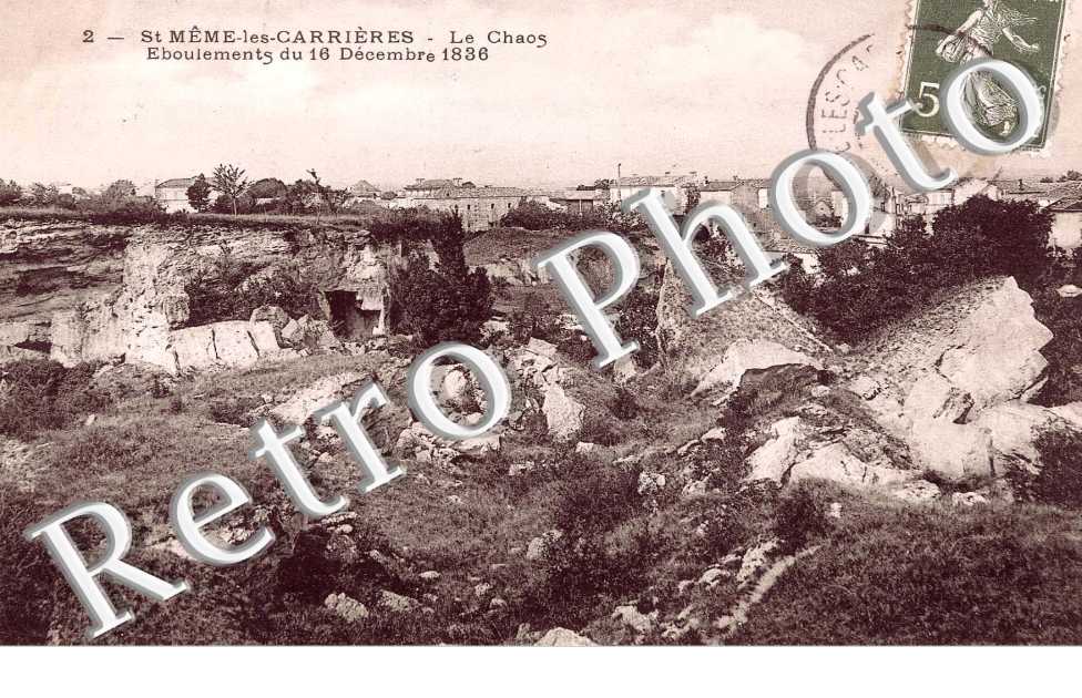 LE CHAOS eboulements du 16 decembre 1836