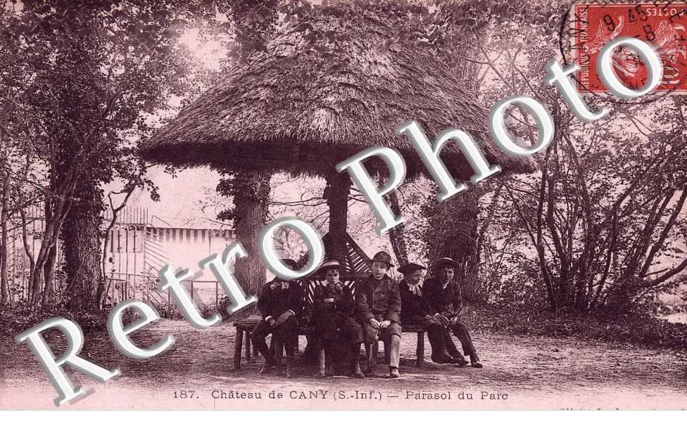 Chateau de Cany - parasol du parc