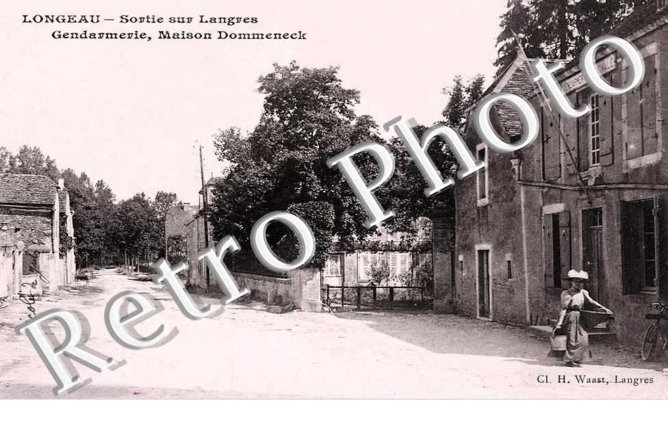 sortie sur Langres, gendarmerie, maison Dommeneck