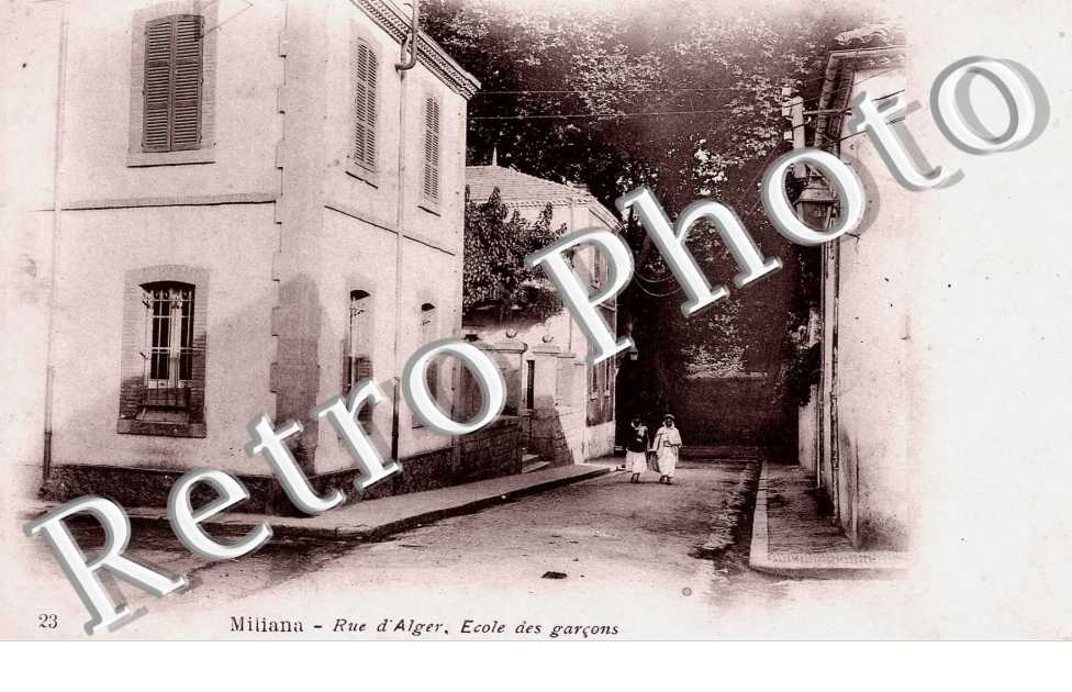 rue d&#039;Alger, Ecole des garcons