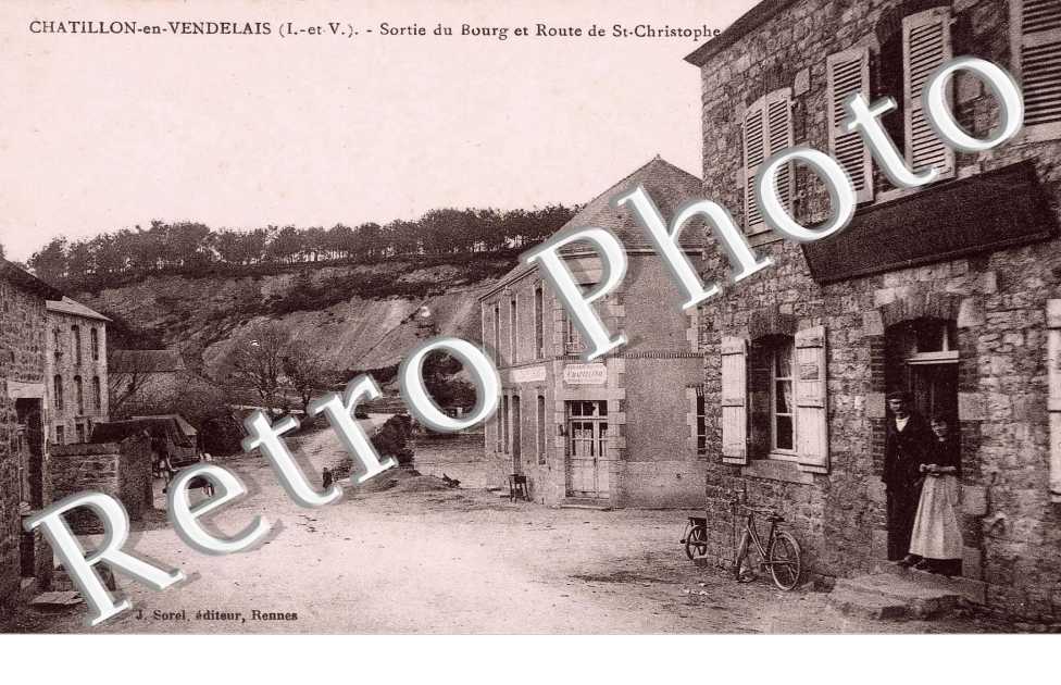 sortie du bourg et route de st christophe