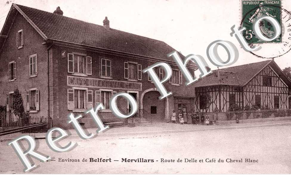 Route de Delle et Café du Cheval Blanc