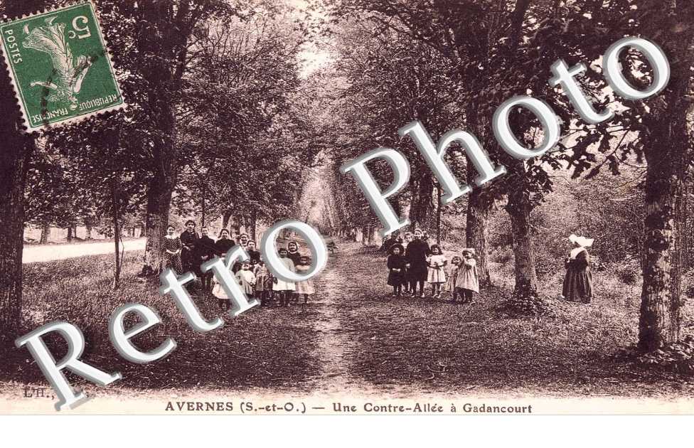 une contre-allee a Gadancourt