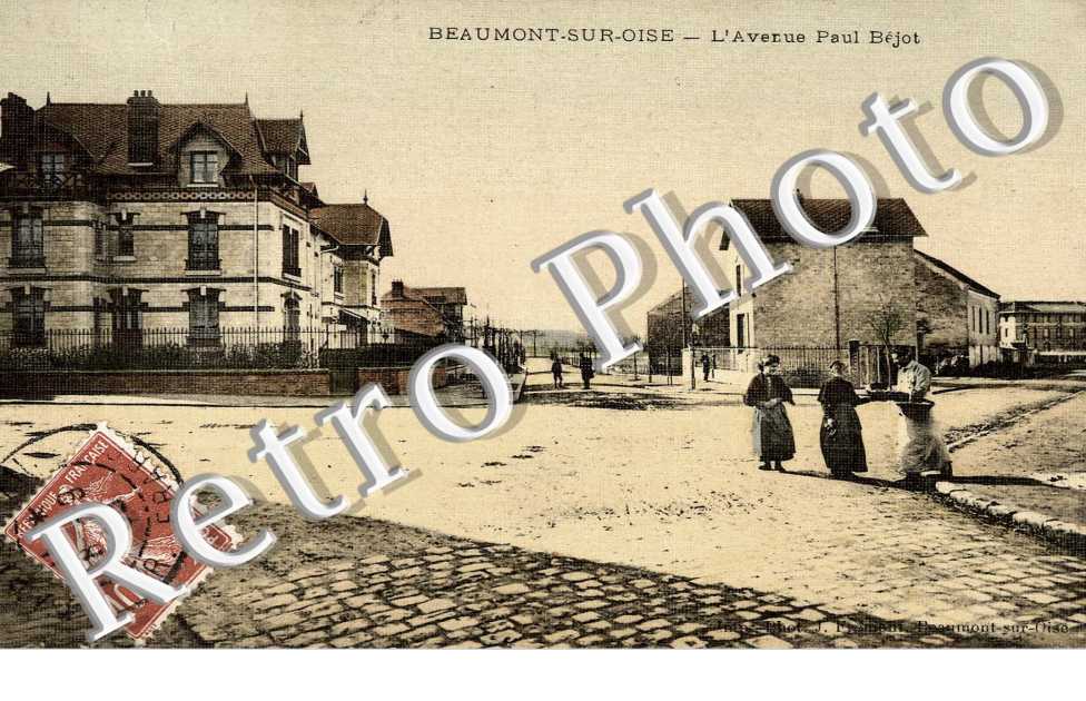 L&#039;avenue Paul Bejot (toilee couleur)