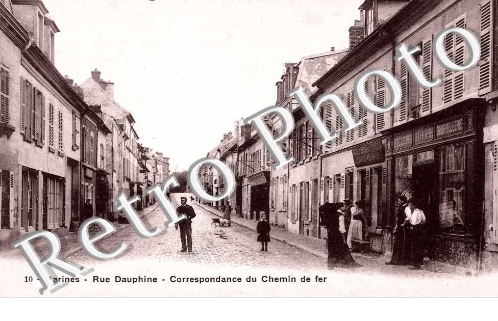 Rue Dauphine - Correspondance du chemin de fer