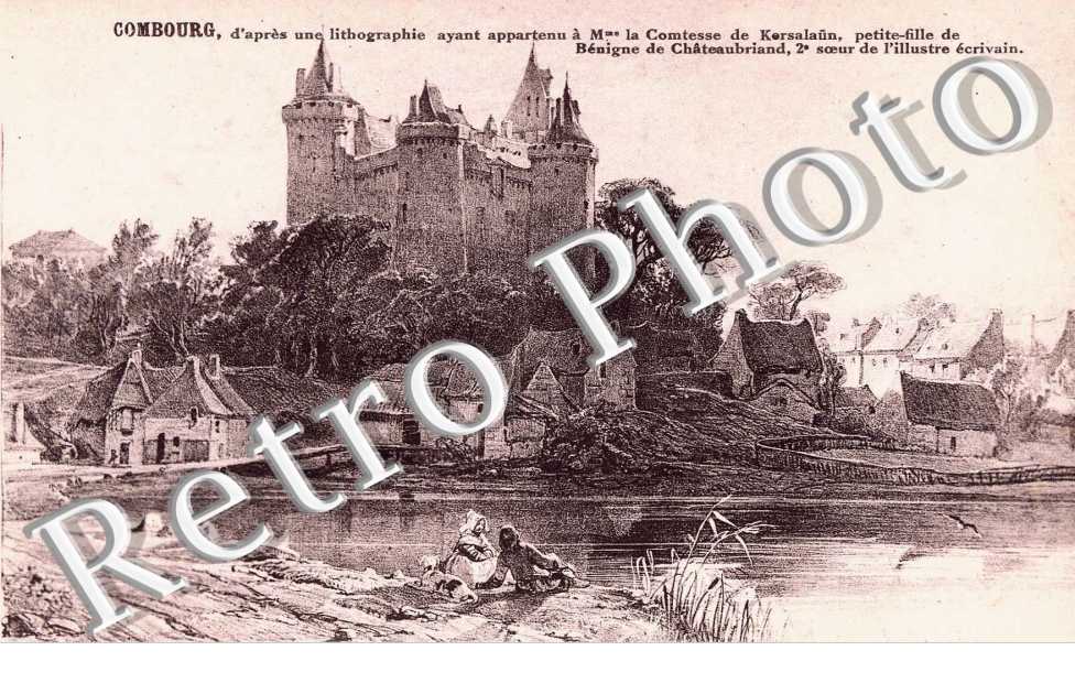 le Chateau d&#039;apres une Lithographie