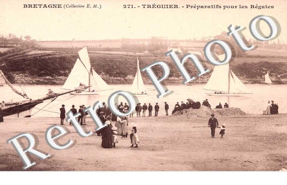 preparatifs de les regates