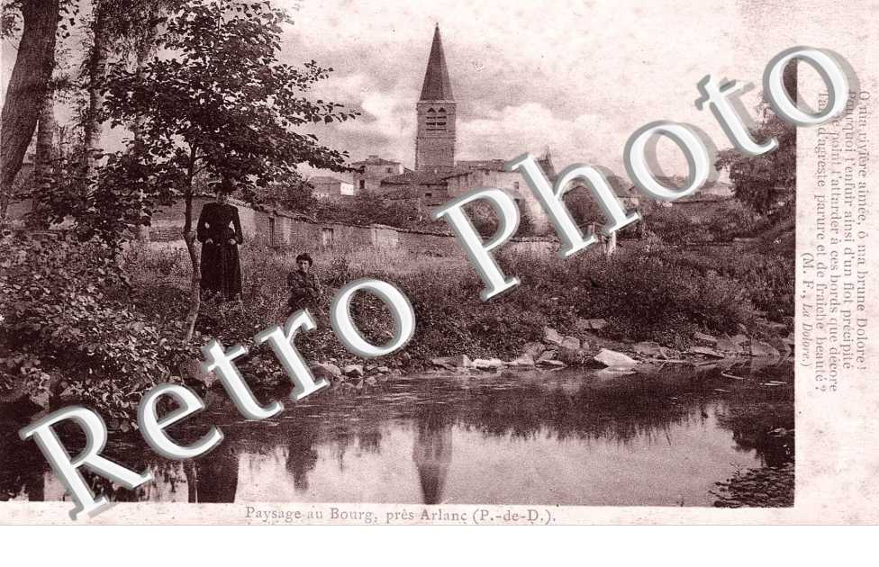 Paysage au bourg