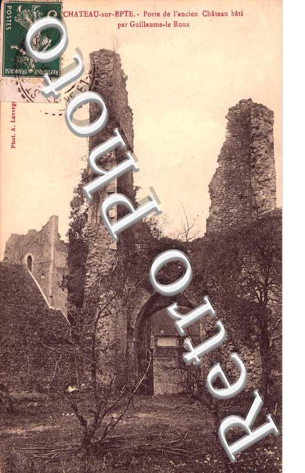Porte de l&#039;ancien chateau bati par Guillaume le Roux