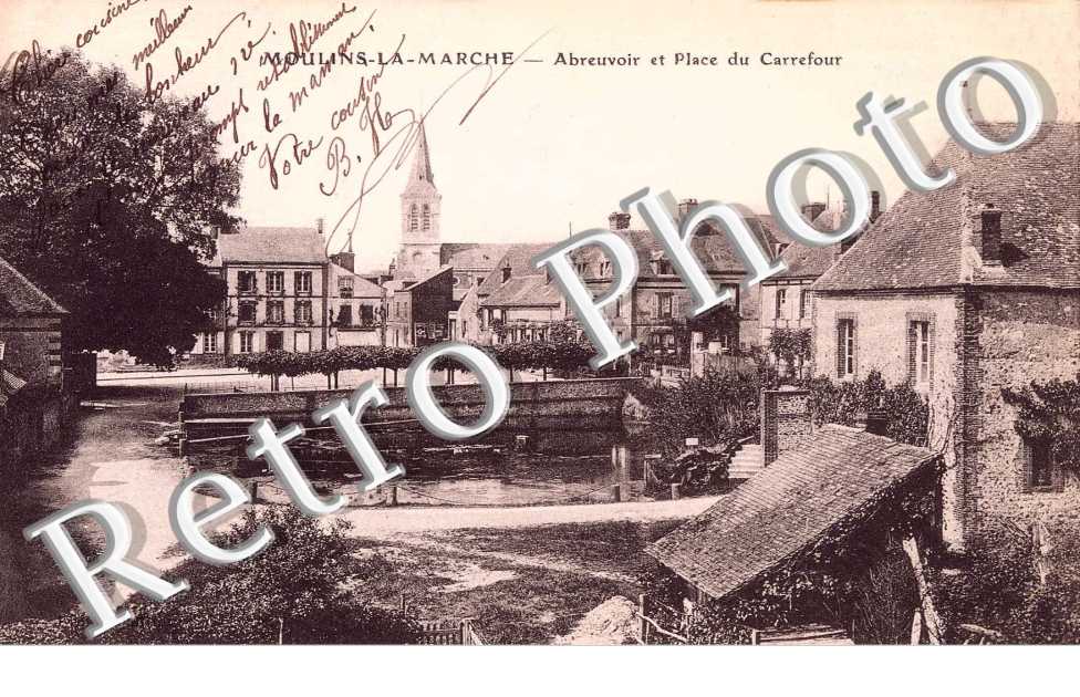 abreuvoir et place du carrefour