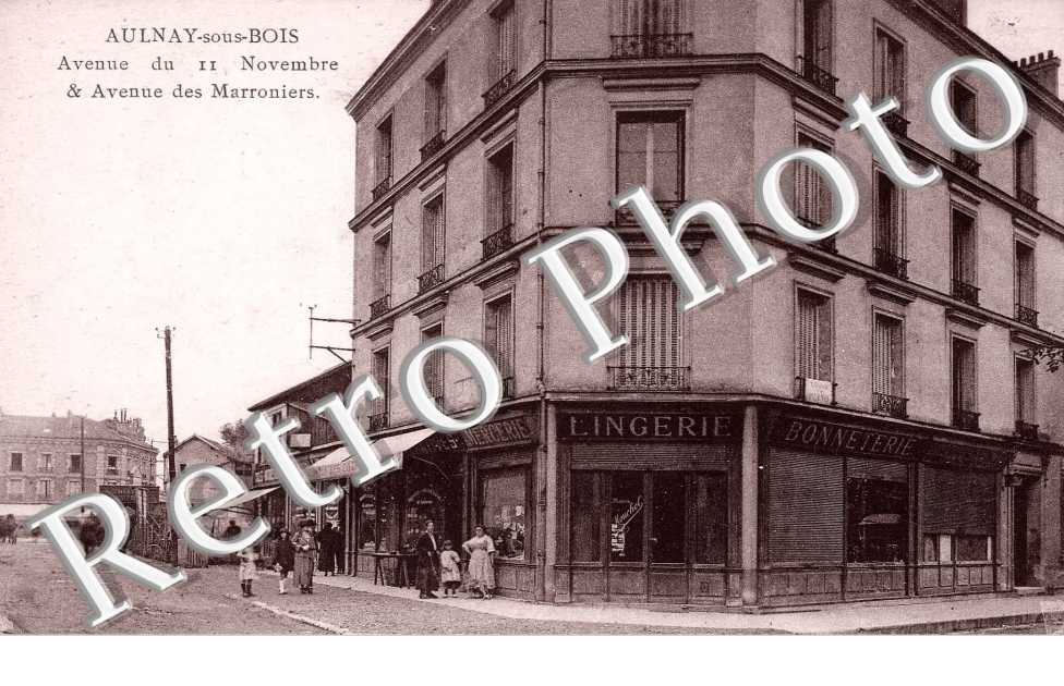 Avenue du 11 novembre et avenue des marroniers