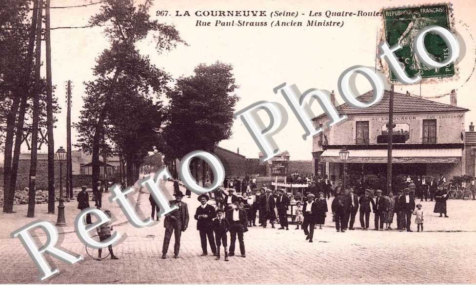 Les quatre- routes - Rue Paul Strauss (ancien ministre)