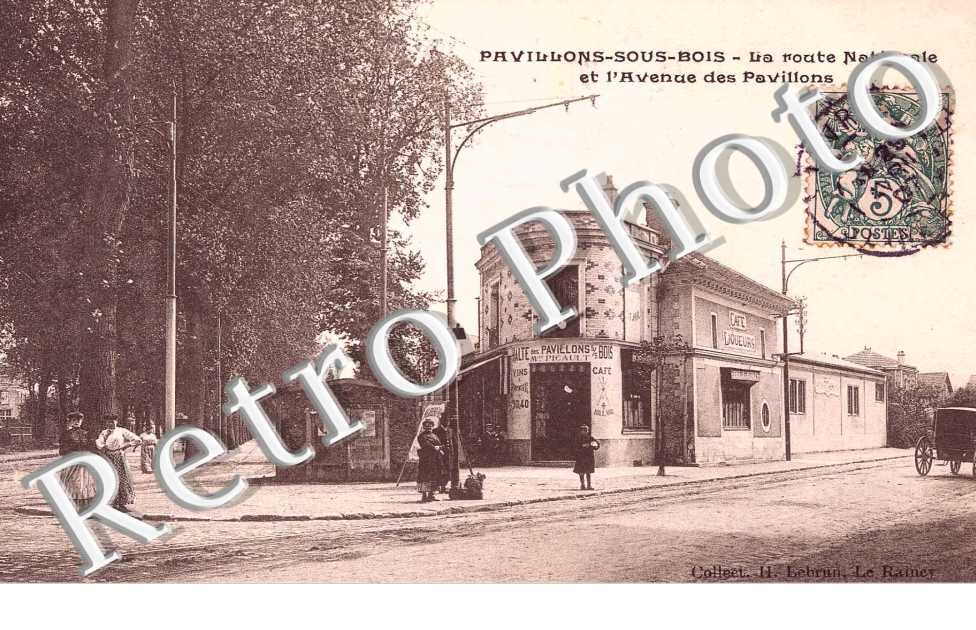 La Route Nationale et Avenue des Pavillons