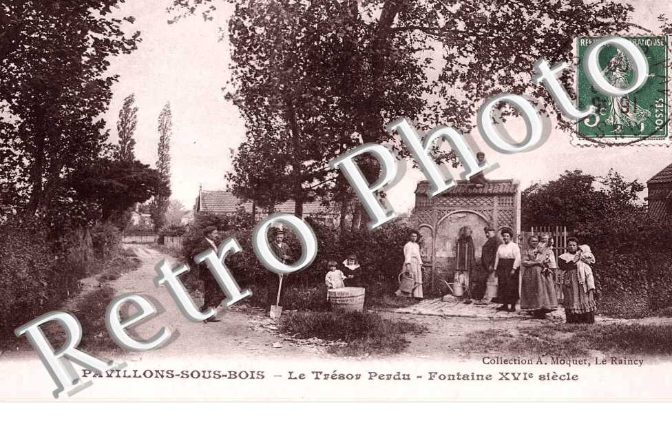 Le tresor perdu - Fontaine 16 eme siecle