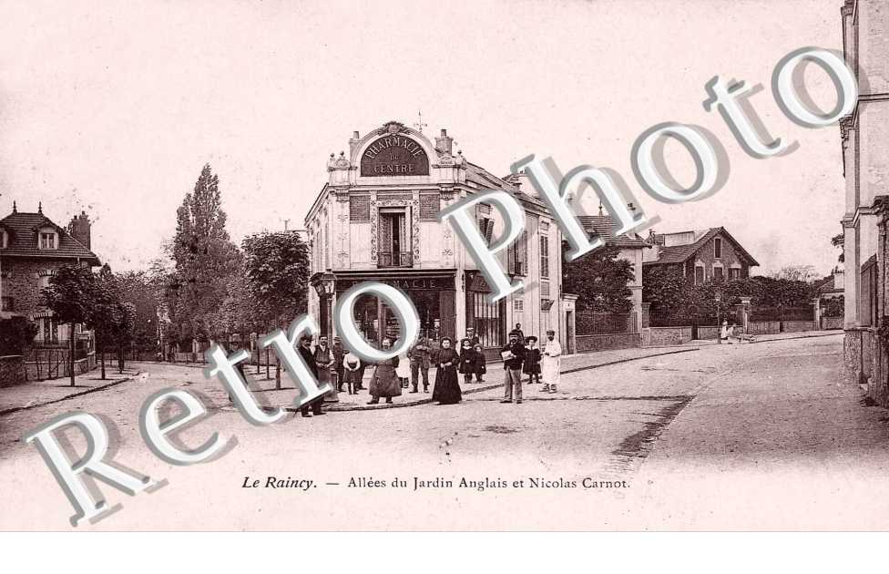 Allées du Jardin Anglais et Nicolas Carnot