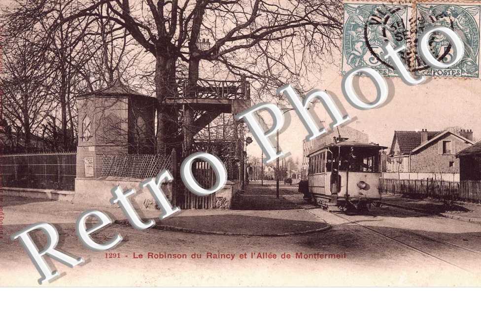 LE ROBINSON DU RAINCY et l&#039;allee de Montfermeil